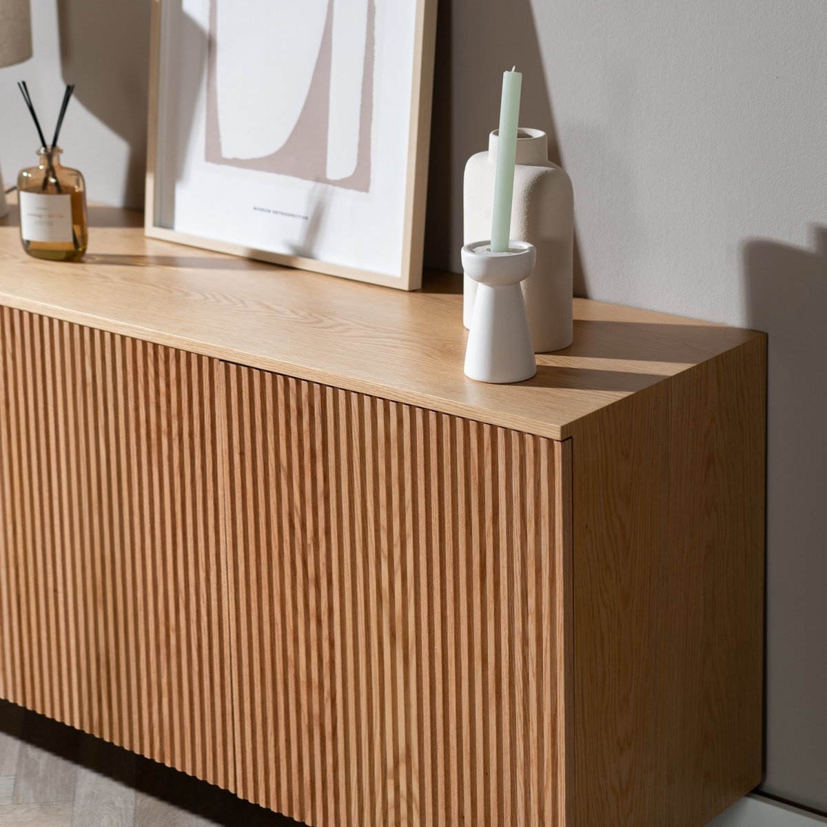 Dressoir Aline Natural Eiken 160 cm