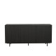 Dressoir Aline Zwart Eiken 160 cm