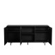 Dressoir Aline Zwart Eiken 160 cm