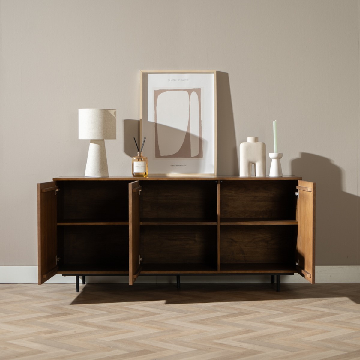 Dressoir Aline Rustiek Eiken 160 cm
