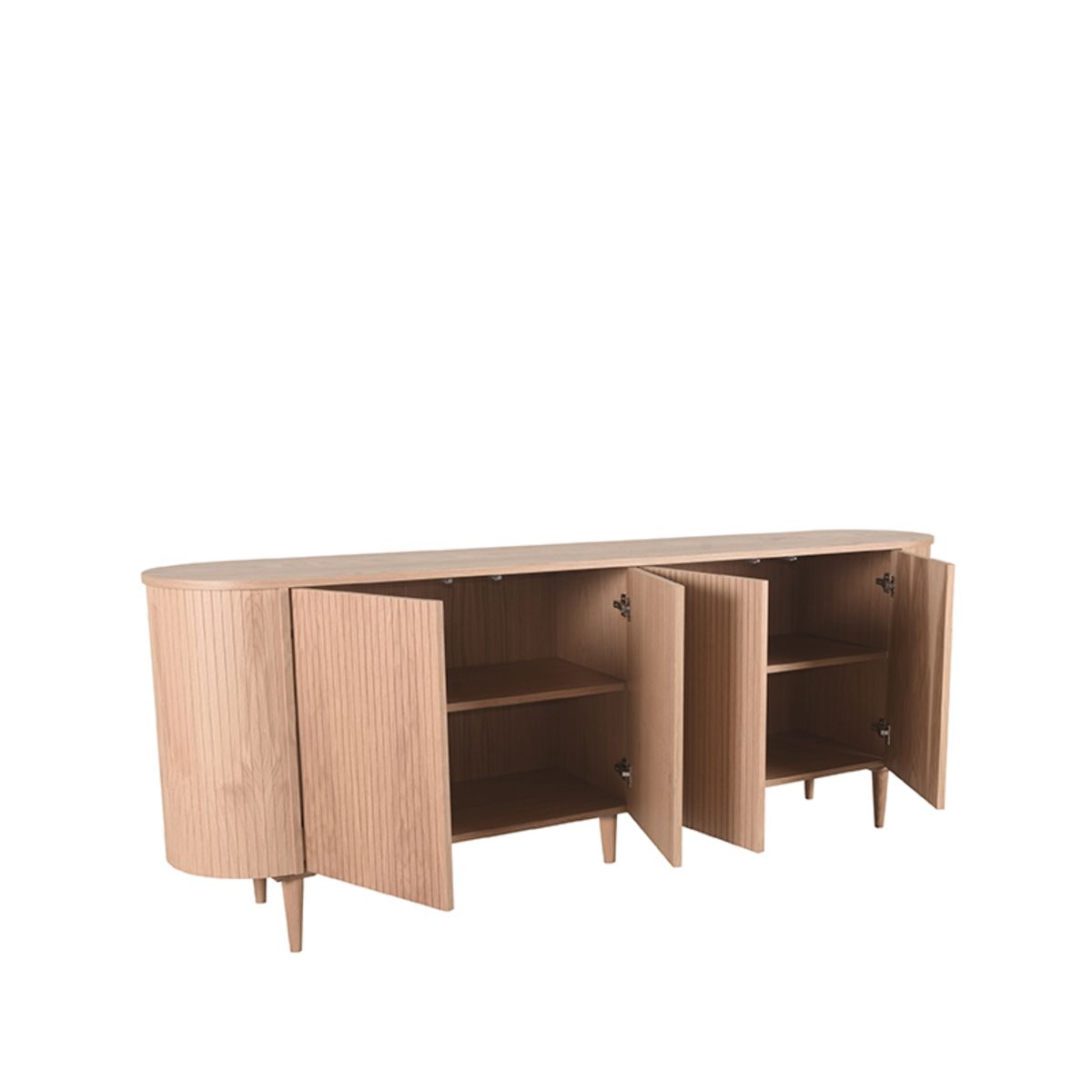 Dressoir Besta Naturel Eiken 220 cm