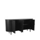 Dressoir Besta Chêne Noir 180 cm