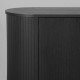 Dressoir Besta Chêne Noir 180 cm