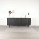 Dressoir Besta Zwart Eiken 220 cm