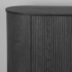 Dressoir Besta Zwart Eiken 220 cm