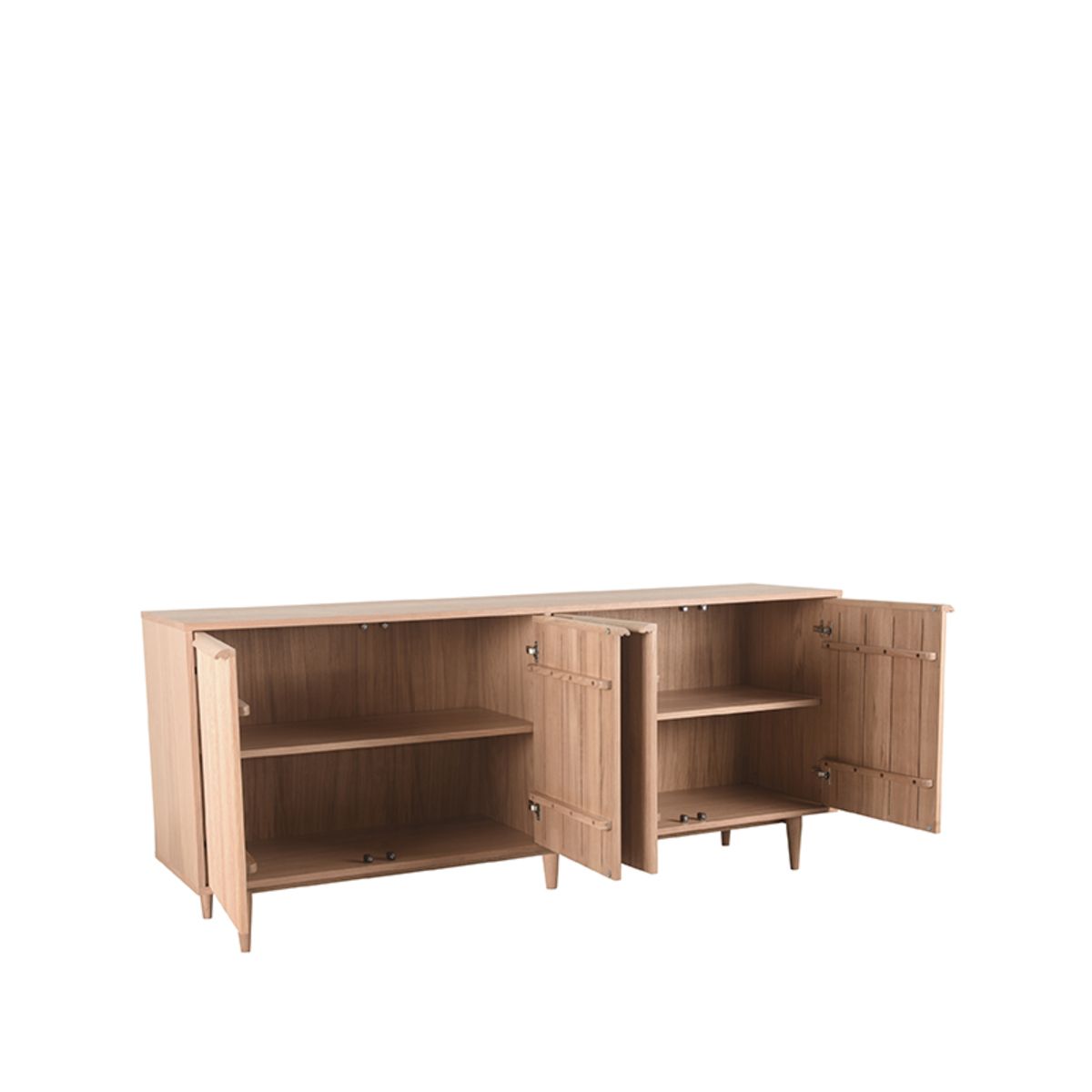 Dressoir Dina Naturel Eiken 200 cm Dressoir Dina Naturel Eiken 200 cm