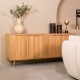 Dressoir Dina Naturel Eiken 200 cm Dressoir Dina Naturel Eiken 200 cm