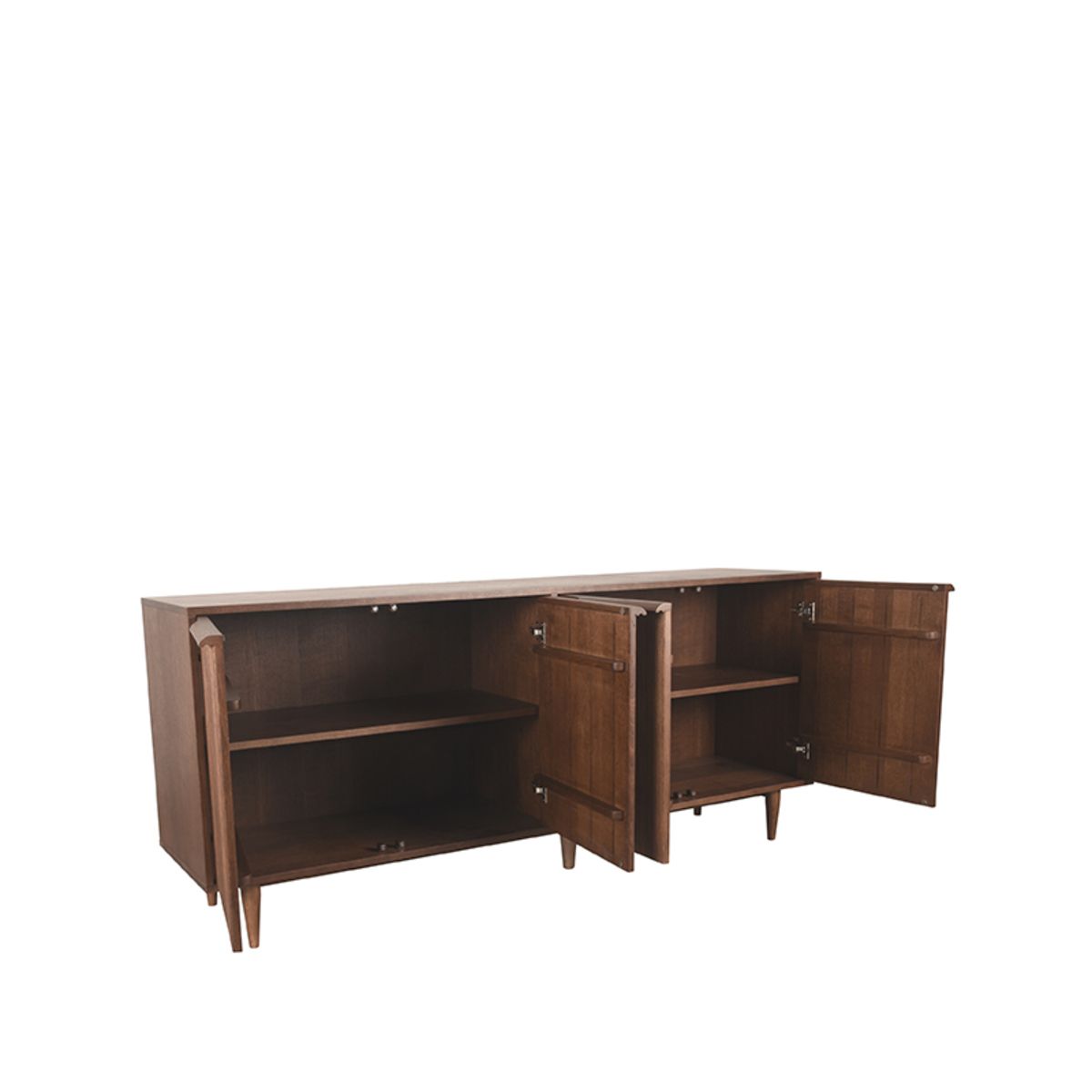 Dressoir Dina Walnoot Eiken 200 cm Dressoir Dina Walnoot Eiken 200 cm