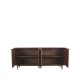 Dressoir Dina Walnoot Eiken 200 cm Dressoir Dina Walnoot Eiken 200 cm