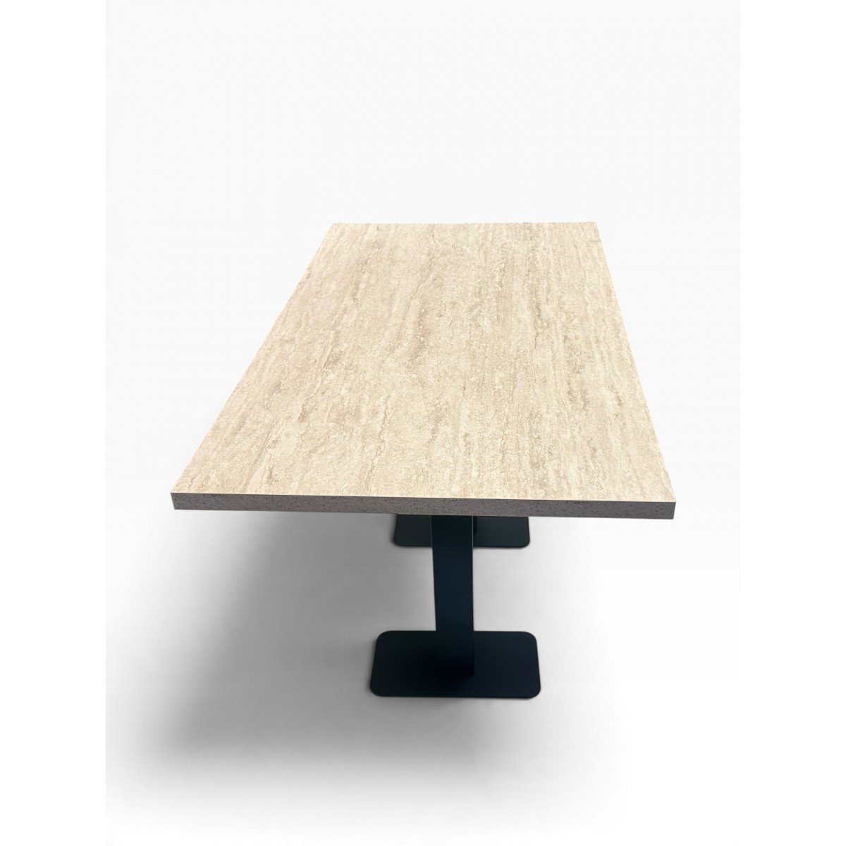 Table Restaurant Café Bar Et Horeca TRAVERTIN-C3-70X120 + A405 - 30MM Table Restaurant Café Bar Et Horeca TRAVERTIN-C3-70X120 + A405 - 30MM