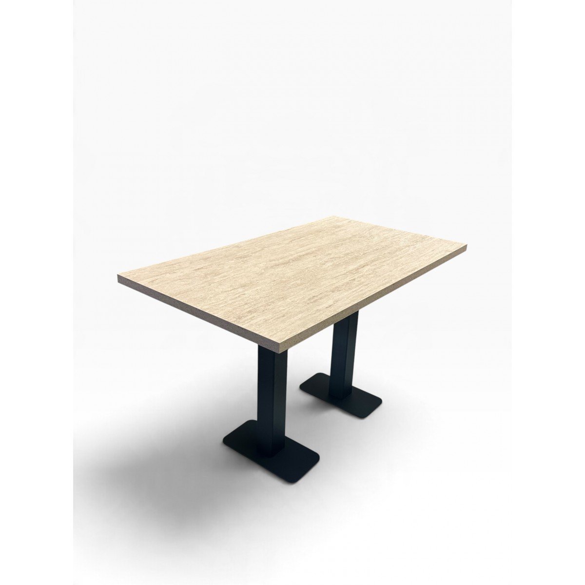 Table Restaurant Café Bar Et Horeca TRAVERTIN-C3-70X120 + A405 - 30MM