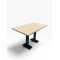 Table Restaurant Café Bar Et Horeca TRAVERTIN-C3-70X120 + A405 - 30MM