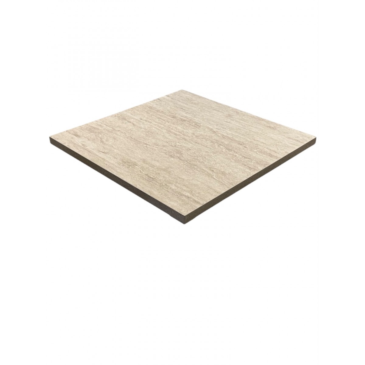 Plateau De Table Restaurant Café Et Horeca TRAVERTIN-C3-60X60 - 30mm