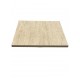 Plateau De Table Restaurant Café Et Horeca TRAVERTIN-C3-60X60 - 30mm