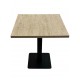 Table Restaurant Café Bar Et Horeca TRAVERTIN-C3-60X60 + A200 - 30MM