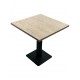 Table Restaurant Café Bar Et Horeca TRAVERTIN-C3-60X60 + A200 - 30MM