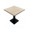 Table Restaurant Café Bar Et Horeca TRAVERTIN-C3-60X60 + A200 - 30MM