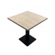 Table Restaurant Café Bar Et Horeca TRAVERTIN-C3-60X60 + A200 - 30MM