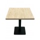 Table Restaurant Café Bar Et Horeca TRAVERTIN-C3-70X70 + A200 - 30MM