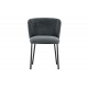Chair Restaurant Cafe Bar And Horeca - Arthur Dark Gray Chair Restaurant Cafe Bar And Horeca - Arthur Dark Gray