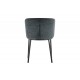 Chair Restaurant Cafe Bar And Horeca - Arthur Dark Gray Chair Restaurant Cafe Bar And Horeca - Arthur Dark Gray