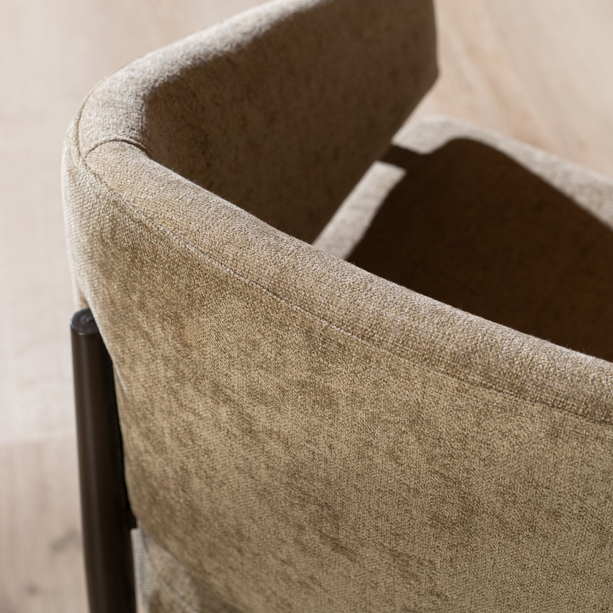 Stoel Restaurant Cafe Bar En Horeca - Boom Velvet Taupe Stoel Restaurant Cafe Bar En Horeca - Boom Velvet Taupe