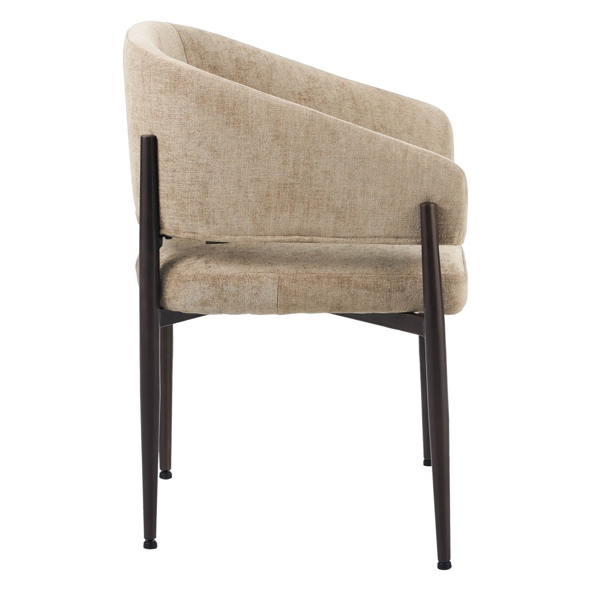Stoel Restaurant Cafe Bar En Horeca - Boom Velvet Taupe Stoel Restaurant Cafe Bar En Horeca - Boom Velvet Taupe