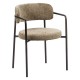 Stoel Restaurant Cafe Bar En Horeca - Boos Velvet Taupe Stoel Restaurant Cafe Bar En Horeca - Boos Velvet Taupe