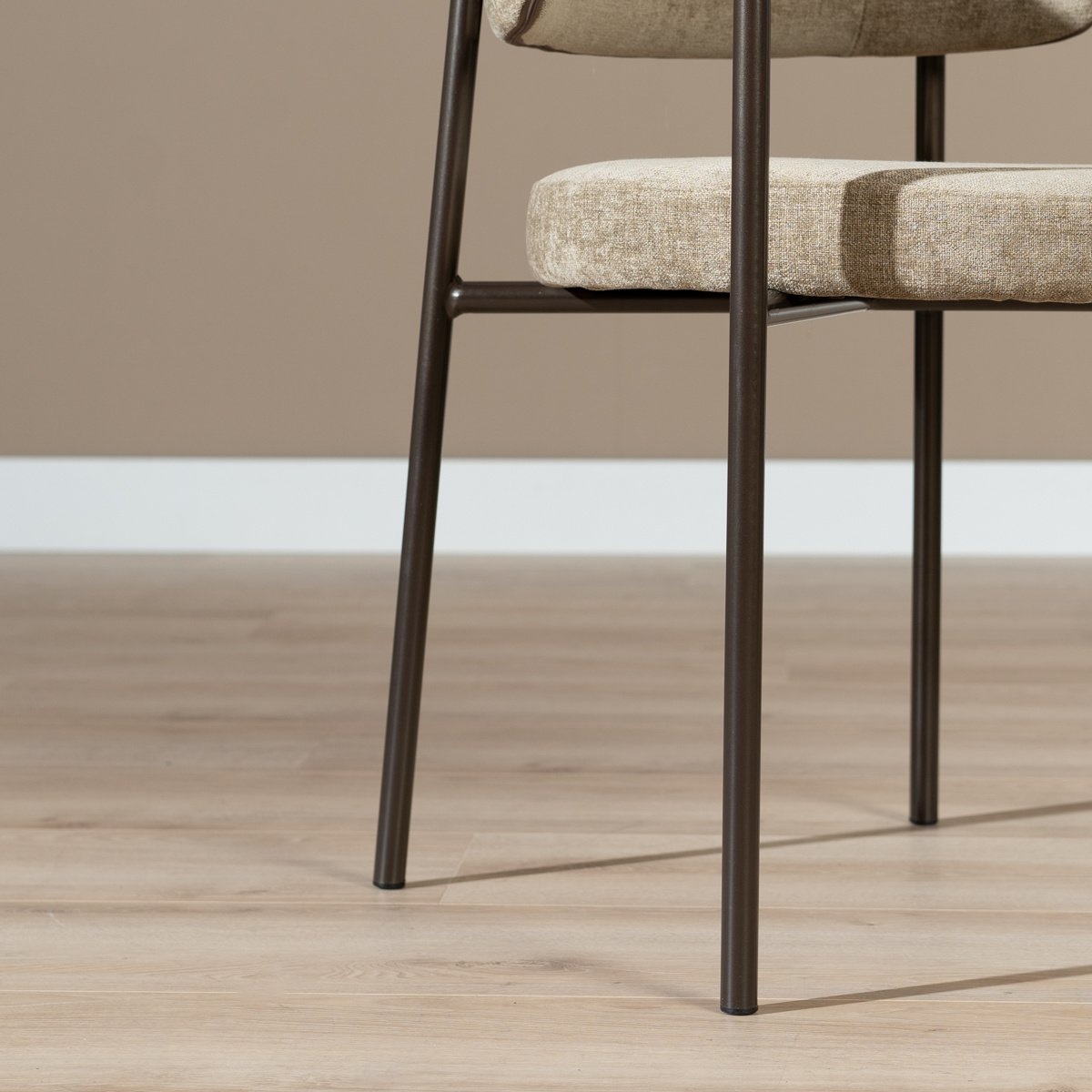 Stoel Restaurant Cafe Bar En Horeca - Boos Velvet Taupe Stoel Restaurant Cafe Bar En Horeca - Boos Velvet Taupe