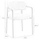 Stoel Restaurant Cafe Bar En Horeca - Boos Velvet Taupe Stoel Restaurant Cafe Bar En Horeca - Boos Velvet Taupe
