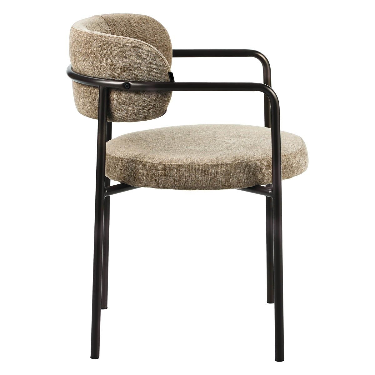 Stoel Restaurant Cafe Bar En Horeca - Boos Velvet Taupe Stoel Restaurant Cafe Bar En Horeca - Boos Velvet Taupe
