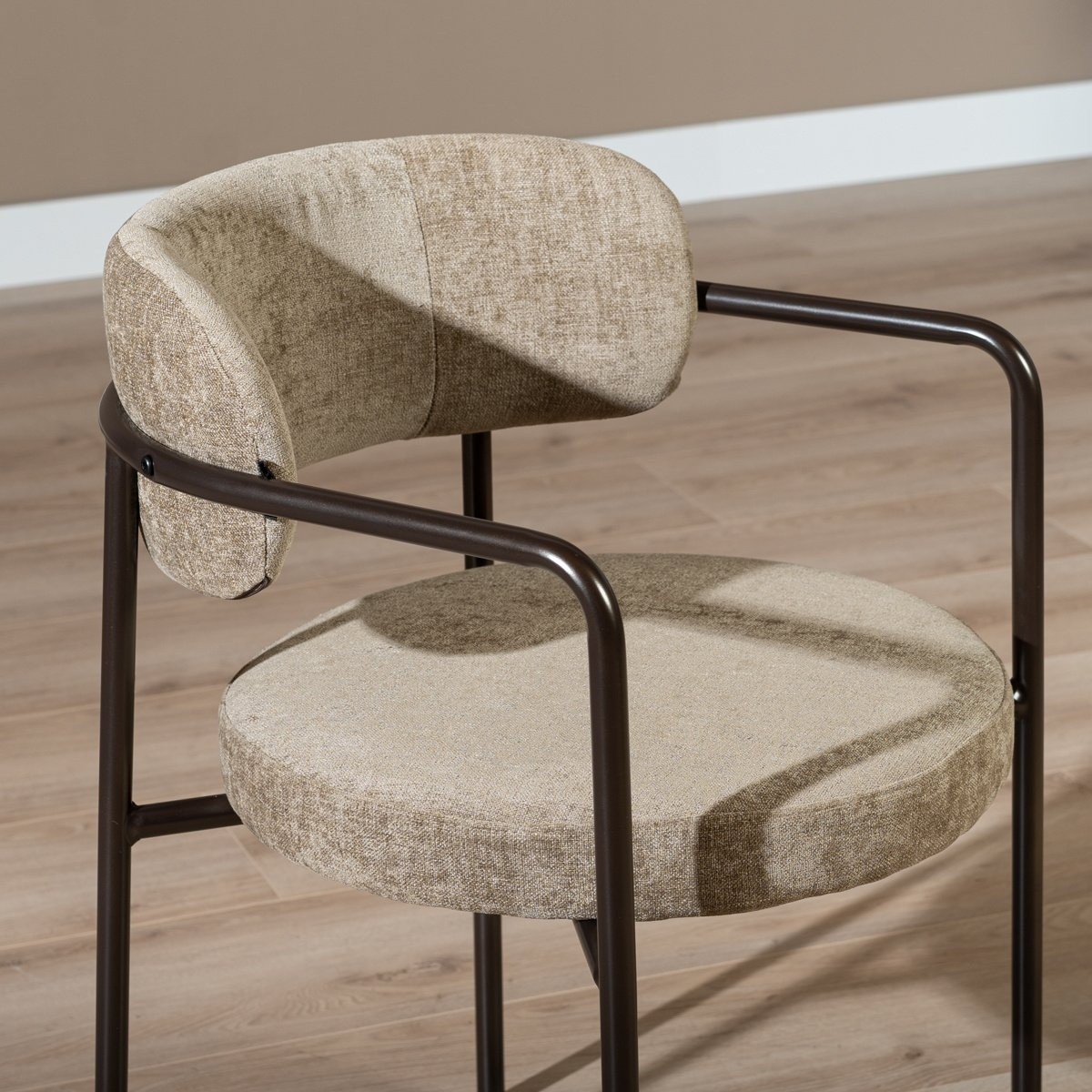 Stoel Restaurant Cafe Bar En Horeca - Boos Velvet Taupe Stoel Restaurant Cafe Bar En Horeca - Boos Velvet Taupe