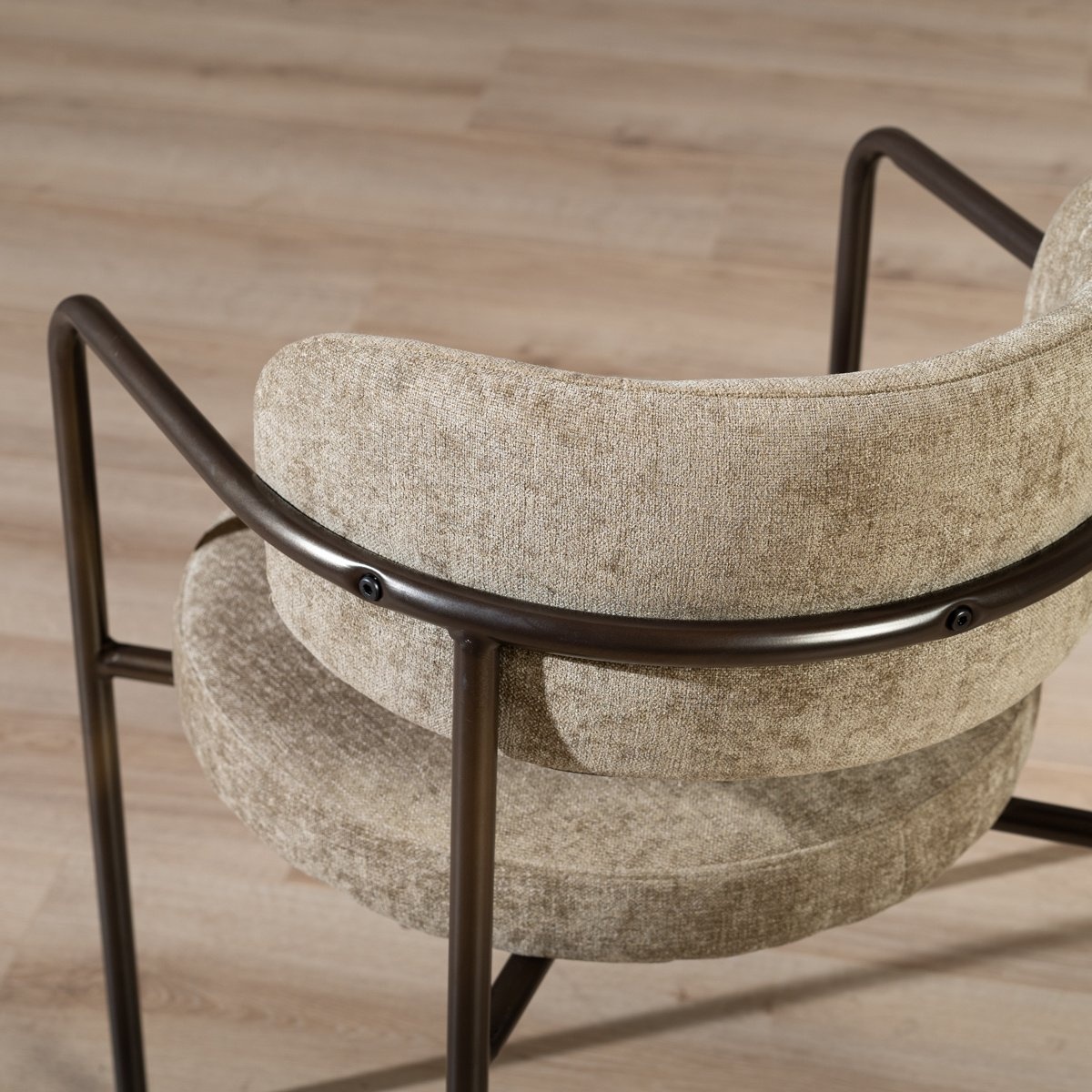 Stoel Restaurant Cafe Bar En Horeca - Boos Velvet Taupe Stoel Restaurant Cafe Bar En Horeca - Boos Velvet Taupe