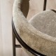 Stoel Restaurant Cafe Bar En Horeca - Boos Velvet Taupe Stoel Restaurant Cafe Bar En Horeca - Boos Velvet Taupe