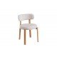Chaise Restaurant Cafe Bar Et Horeca - CANNAS Beige / Naturel Pied Chaise Restaurant Cafe Bar Et Horeca - CANNAS Beige / Naturel Pied