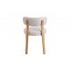 Chaise Restaurant Cafe Bar Et Horeca - CANNAS Beige / Naturel Pied Chaise Restaurant Cafe Bar Et Horeca - CANNAS Beige / Naturel Pied