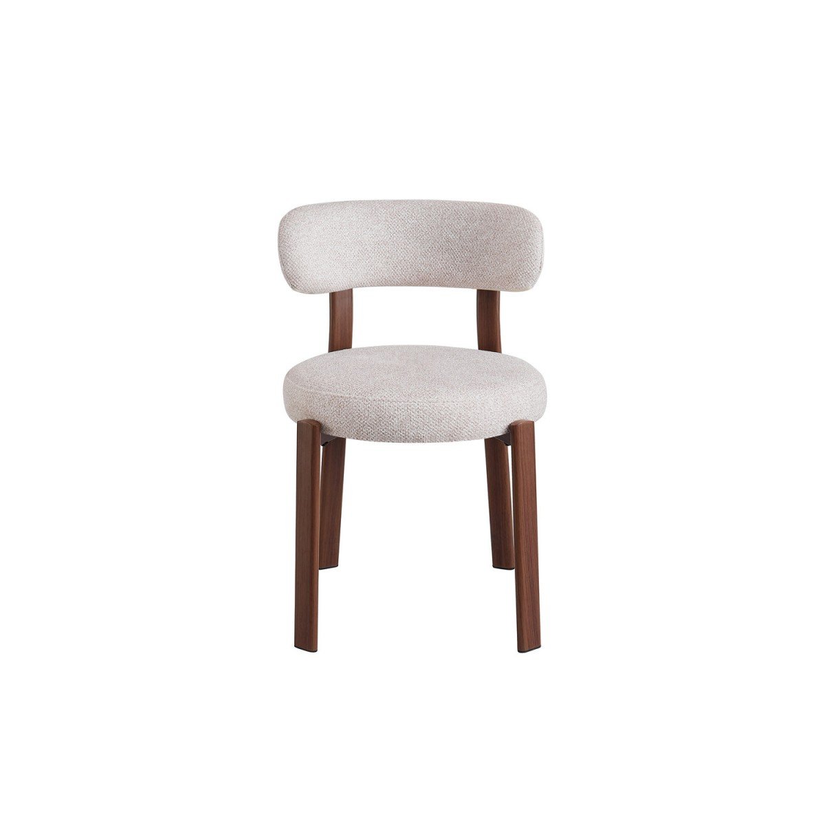 Chaise Restaurant Cafe Bar Et Horeca - CANNAS Beige / Pied couleur Noyer Chaise Restaurant Cafe Bar Et Horeca - CANNAS Beige / Pied couleur Noyer