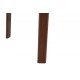 Chair Restaurant Cafe Bar And Horeca - CANNAS Beige / Walnut-colored leg Chair Restaurant Cafe Bar And Horeca - CANNAS Beige / Walnut-colored leg