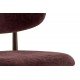 Chair Restaurant Cafe Bar And Horeca - CARMEN Dark mauve
