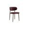 Chair Restaurant Cafe Bar And Horeca - CARMEN Dark mauve
