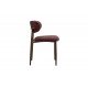 Chair Restaurant Cafe Bar And Horeca - CARMEN Dark mauve