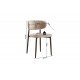 Chaise Restaurant Cafe Bar Et Horeca - CARMEN Beige