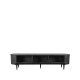 TV-Schrank Besta Eiche Schwarz 220 cm