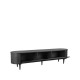 TV-Schrank Besta Eiche Schwarz 220 cm