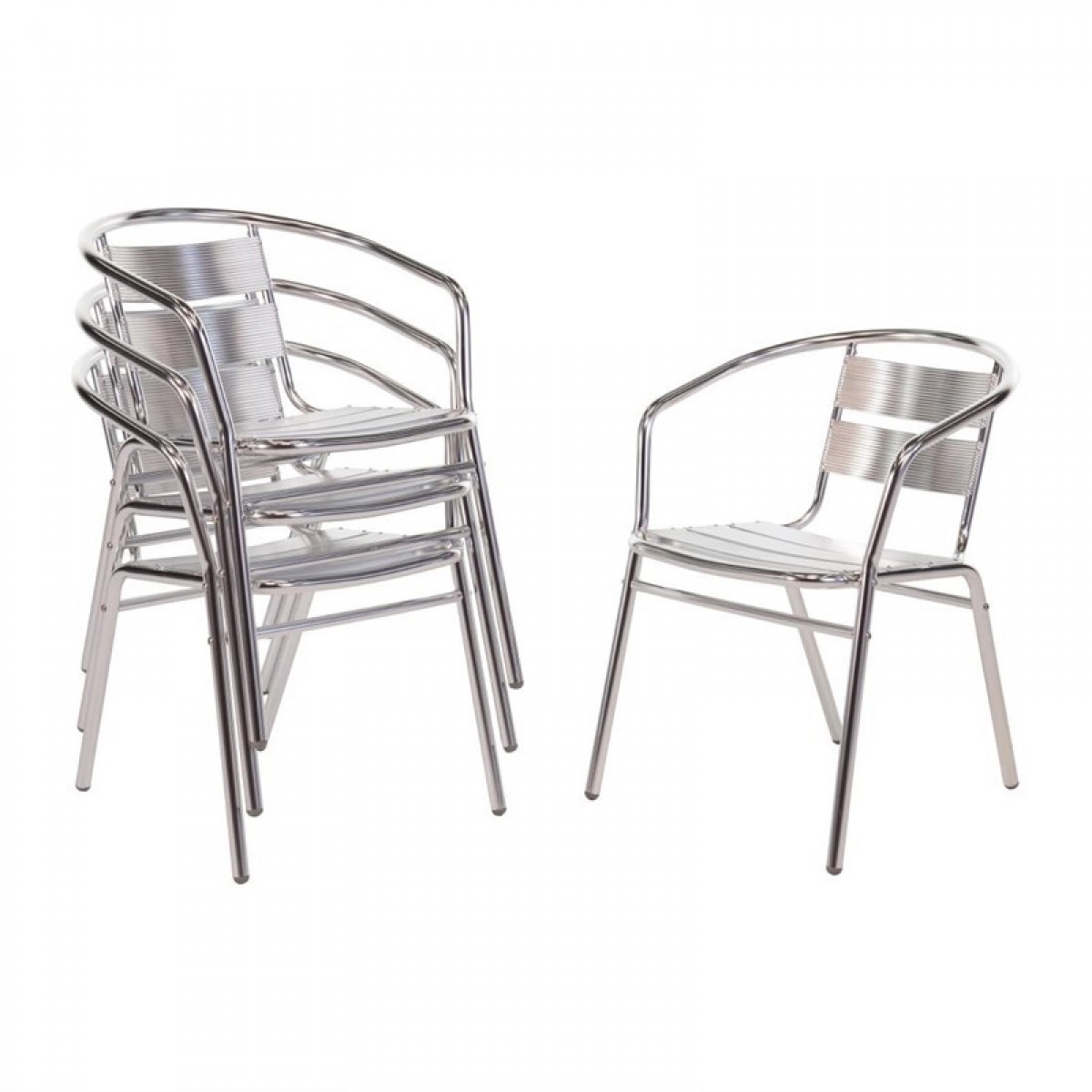 Chaise De Terrasse Restaurant Café Et Horeca - Aluminium Empilable ARK-U419 chaise de restaurant chaise de restaurant Chaise De Terrasse Restaurant Café Et Horeca - Aluminium Empilable ARK-U419