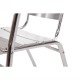 Chaise De Terrasse Restaurant Café Et Horeca - Aluminium Empilable ARK-U419 chaise de restaurant chaise de restaurant Chaise De Terrasse Restaurant Café Et Horeca - Aluminium Empilable ARK-U419
