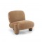 Fauteuil Restaurant Cafe Bar Et Horeca - Arya Chenille Terracotta