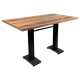 Tafel Restaurant Café Bar En Horeca - BAROK-D3-70X120 + A400 - 30MM