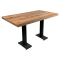 Table Restaurant Cafe Bar And Horeca - BAROK-D5-70X120 + A200 - 50MM