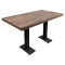 Tafel Restaurant Café Bar En Horeca - BERLIN-N5-70X120 + A400 - 50MM